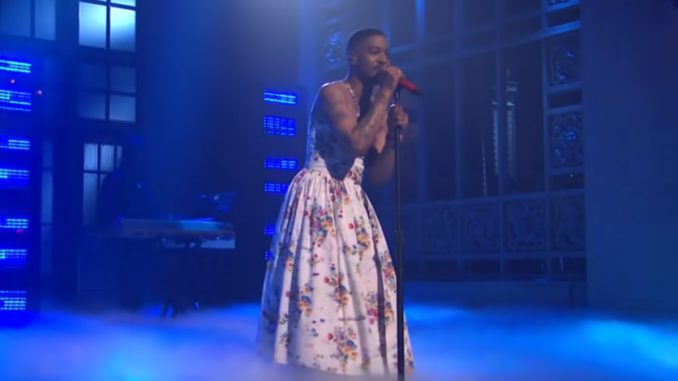 Kid Cudi Wears A Floral Dress On SNL [Video] – RFM | RatchetFridayMedia