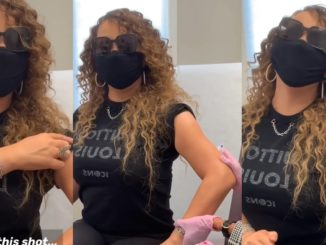 Mariah Carey Hits Her Famous High Note As She Gets COVID Vaccine