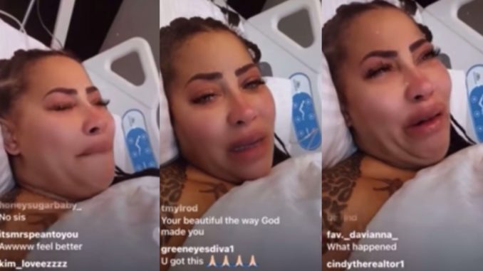 Reality TV Star Hazel-E Cries Out While Speaking About Her Implants Being Removed Due To Complications In Turkey