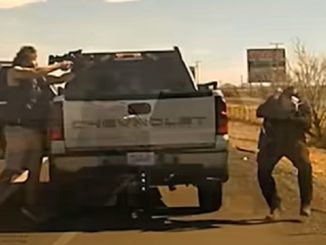 Shocking Dashcam Video Shows New Mexico Cop Being Shot Point-Blank Range During Traffic Stop