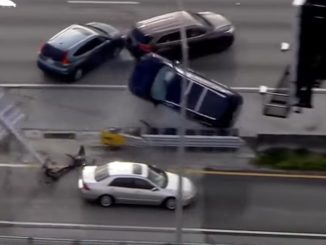 Video Shows Florida Police Chase End With Violent Rollover Crash
