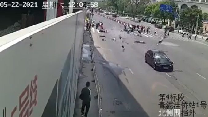 Video Shows Man Drive His Car Through Crowd After Reportedly Losing All His Funds In Bitcoin Crash