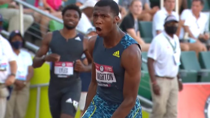 17-Year-Old, Erriyon Knighton, Breaks Usain Bolt's Under-20 World Record At The Olympic Trials