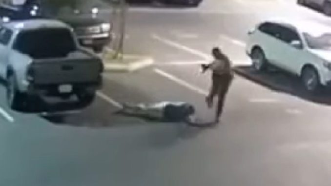 Deputy in California Caught on Video Kicking Surrendered Suspect In The Head Twice