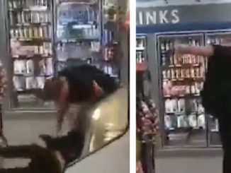 Gas Station Customer Being Viciously Beaten