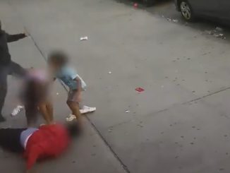 Shocking Video Shows A Man Being Shot Multiple Times In Front Of 2 Children On New York City Sidewalk