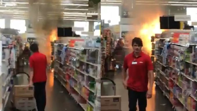 Teens Reportedly Set Firework Display on Fire in Minnesota Grocery Store