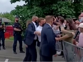 Video Shows France President Emmanuel Macron Get Slapped In The Face During Meet-and-Greet