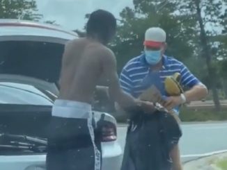 Viral Video Shows Florida A&M Student Giving Belongings Away To Homeless Man