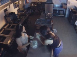 2 Drunk Women Caught on Surveillance Cam Breaking In to Restaurant and Trying to Make Dumplings