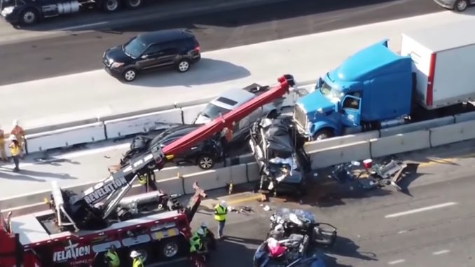 3 People Killed in 8 Car Pile-up on I-85 in South Carolina