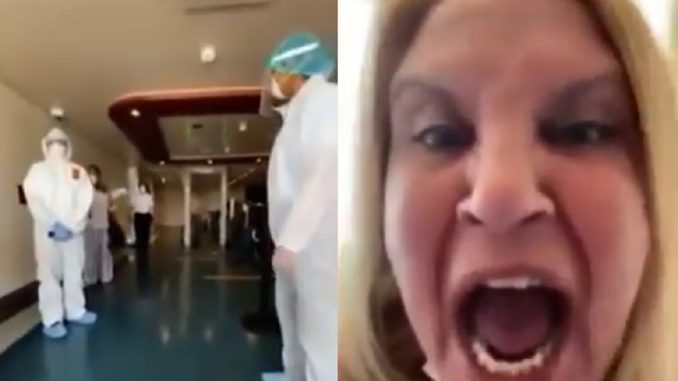 Anti-Vax Karen Yells and Screams After Getting Kicked Off Cruise Ship For Testing Positive For Covid-19