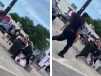 Cellphone Video Shows Dallas Cop Brutally Punching A Man In The Face In Dallas