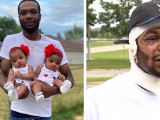 Detroit Fathers Saves His Twin Babies From House Fire