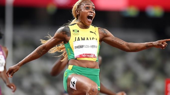 Elaine Thompson-Herah BREAKS Flo-Jo’s 33-Year-Old 100 Meter Olympic Record Tokyo Olympics
