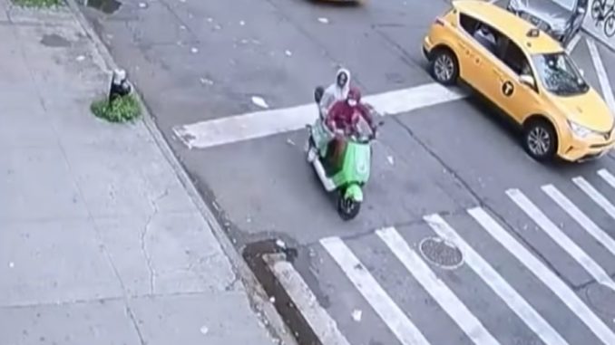 Lime Scooter Shooter Caught On Camera In Harlem, NY