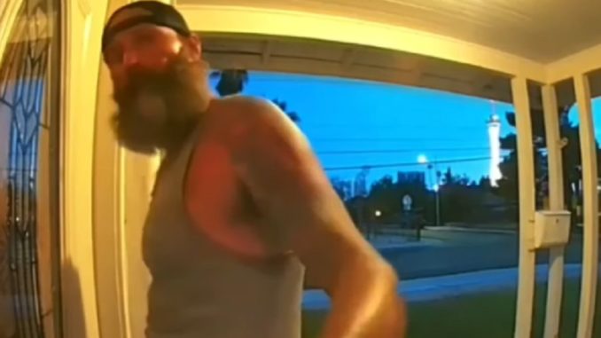 Man Caught On Ring Camera Calmly Threatening to ‘Rape and Kill’ Las Vegas Woman