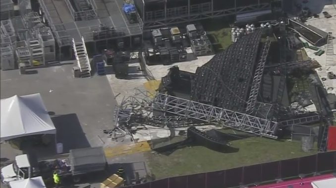 Rolling Loud Massive Screen Collapses at Hard Rock Stadium in Florida