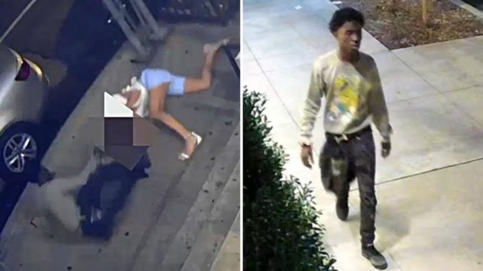 Shocking & Disturbing Video Shows Man Throw Woman Into Pole and Dragging Her in Manhattan