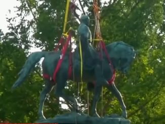 Statue of Confederate Gen. Robert E. Lee Removed in Downtown Charlottesville, Virginia