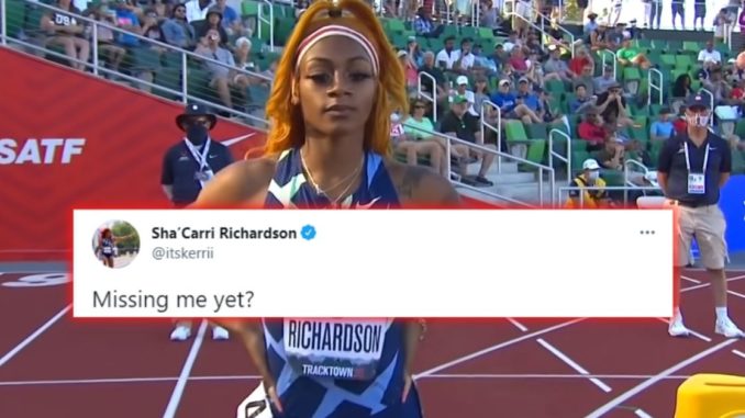 Sha'Carri Richardson Tweet About Tokyo Olympics Gets Some on Twitter Heated