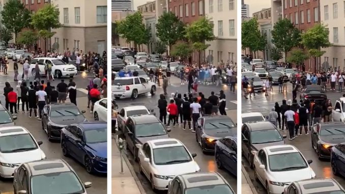 Video Shows Cars Doing Crazy Donuts in Crowded Intersection in New Orleans