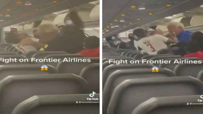Video Shows All Out Brawl on Frontier Airlines Flight in Miami