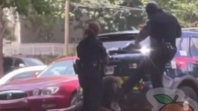 Atlanta Police Officer Kicks Woman In The Face While She Was Handcuffed On The Ground