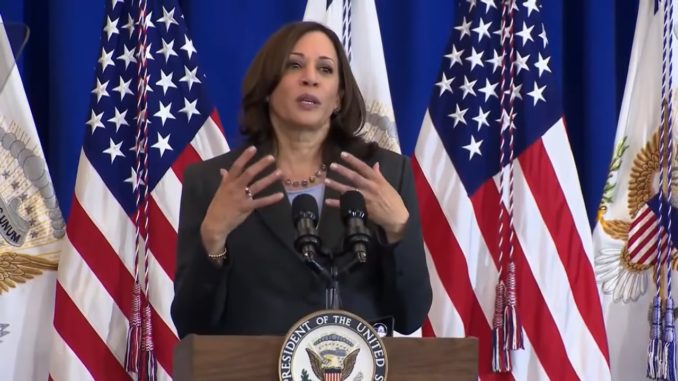 Kamala Harris: "Getting Vaccinated Is The Very Essence" Of Bible's Command To "Love Thy Neighbor"