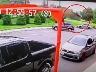 Crazy Video Shows Car Go Airborne and Slam Into Wendy's Drive-Thru [Video]
