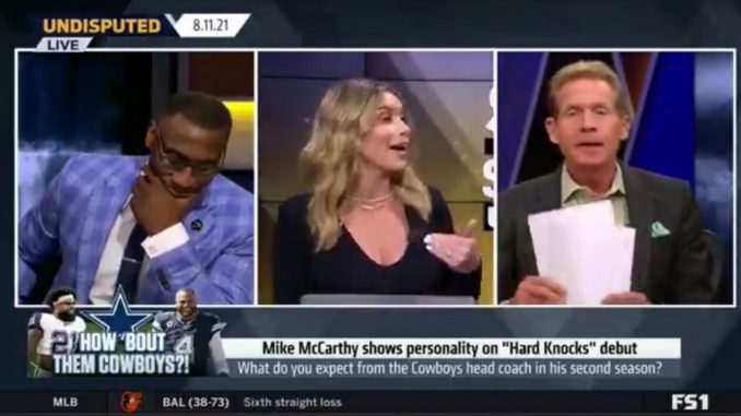 Skip Bayless Gets Checked by Jenny For Fat Shaming Dallas Cowboys Coach