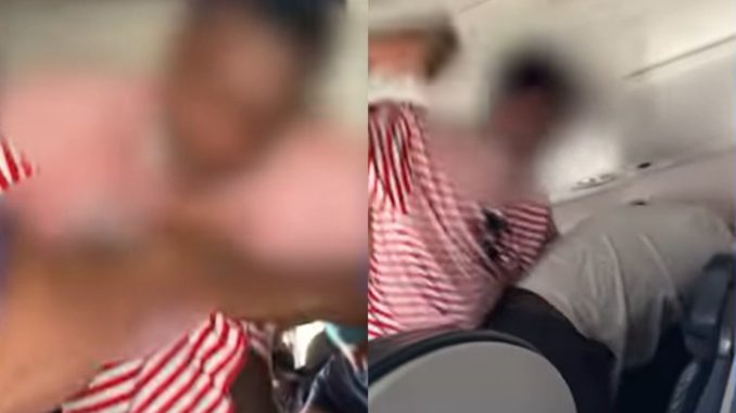 2 Grown Ashy Men Throw Blows on American Airlines Flight