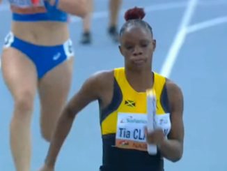 eam Jamaica Sets a New World Under-20 Record of 42.94 to Win Gold in The Women's 4x100m Final