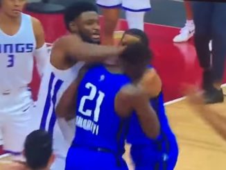 Kings' Chimezie Metu Suspended for Throwing This Punch at Mavs' Eugene Omoruyi in NBA Summer League Game