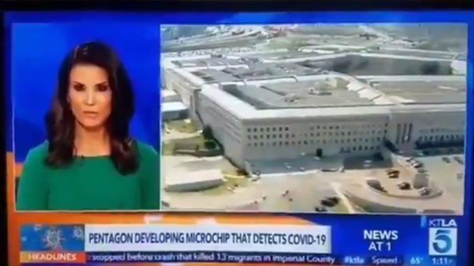 Pentagon Reportedly Working On A Microchip That's Implanted Under Your Skin To Detect COVID-19 in Your Blood