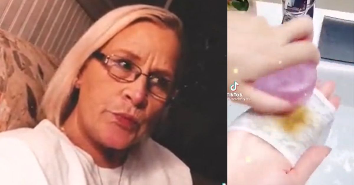Woman Calls Out TikTok User Showing How She Cleans Her Filthy Panties