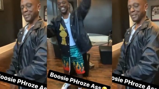 'I know I look good': Boosie Is Happy as Hell To be Rockin' Someone's Alpha Jacket