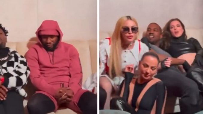 Random Squad: Video Shows Antonio Brown Hanging With Madonna, Floyd Mayweather, Ye and More!