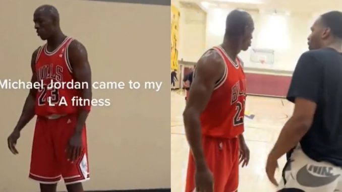 Michael Jordan's Clone Caught Ballin' in a LA Fitness