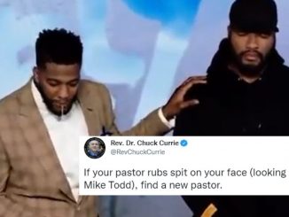 People React to Oklahoma Pastor Rubbing His Spit On Another Person's Face During Sermon [Tweets]