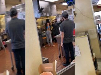No Shoes Included: Chick Climbed Through Drive-Thru Window Of Jack In The Box Over Ranch Sauce Then Twerks On Her Way Out