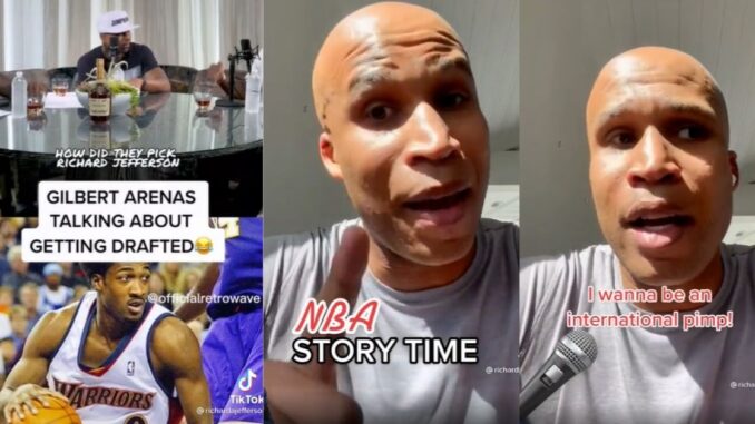 Gilbert was an immature a**hole: Richard Jefferson Goes Tf Off On Gilbert Arenas for Speaking on His Game