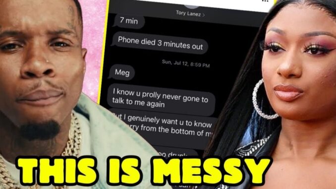 Megan Thee Stallion Leaks Tory Lanez Text Messages and Calls Out False Narratives