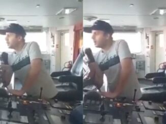 “Russian ship, go f*** yourself": Video Shows Guys On Georgian Oil Tanker Refuse to Fuel Russian Ship