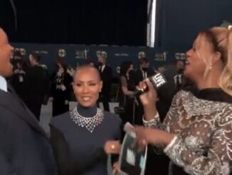 Too Soon?: Laverne Cox Mentions 'Entanglements' While Interviewing Will Smith & Jada Pinkett Smith on Red Carpet