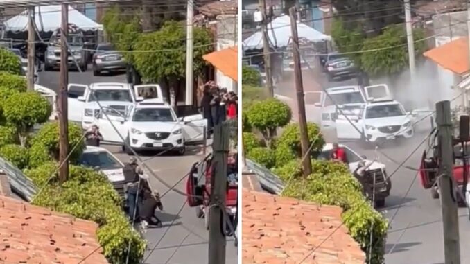 Massacre: Video Appears to Show Cartel Gun Down Several Funeral Mourners