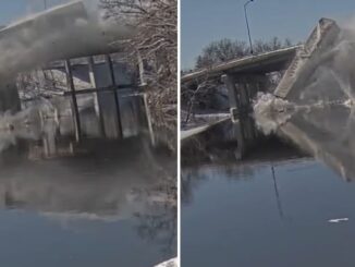 Unbelievable: Video Shows Tractor-Trailer Fly Off Bridge and Crash Into Charles River in Massachusetts