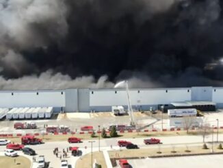 Unreal: Massive Fire Engulfs Walmart Distribution Center Near Indianapolis Airport