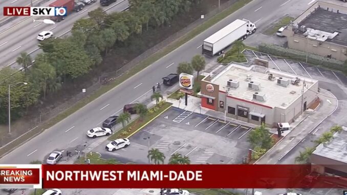 Burger King Employee Arrested After Shooting at Customer in Miami-Dade