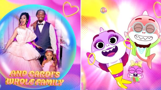 Too Cute: Cardi, Offset & Kulture Will Guest-Star on Nickelodeon’s "Baby Shark’s Big Show"